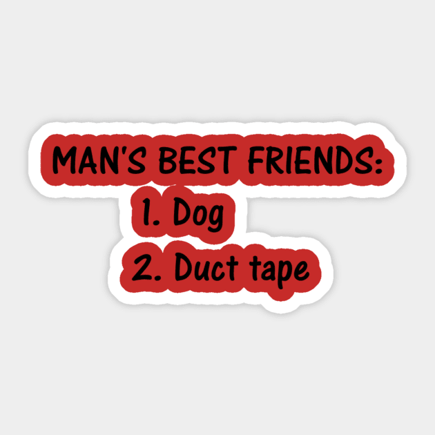 Man's Best Friends Sticker by unclejohn